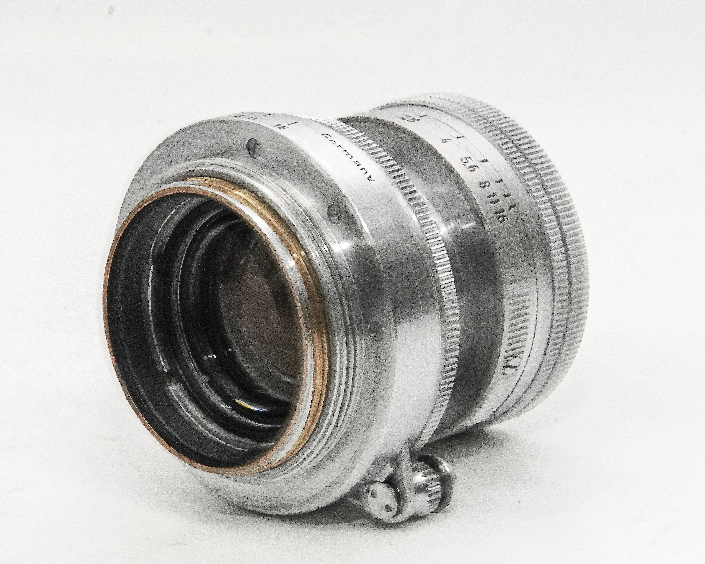 50/2 Summicron 沈胴    Sn,1104259  Wetzlar (Germany) ライカスクリュー      第1世代（1st）  アトムlensの画像