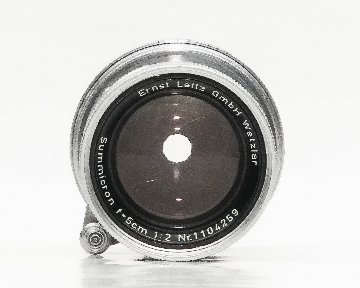 50/2 Summicron 沈胴    Sn,1104259  Wetzlar (Germany) ライカスクリュー      第1世代（1st）  アトムlensの画像