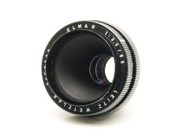 65/3.5 Elmar (ブラック) Leitz Wetzlar Germany ライカビゾ用レンズ 、 L#2457939の画像