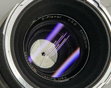 120/5.6 S-Planar 非HFT 単層コート (Carl Zeiss) Rollei SL66 & 66SE 用  前後キャップ付（M様 売約済)の画像