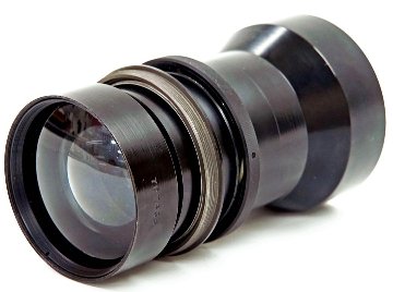 600/8 Tele-Tessar (Carl Zeiss Jena ) Barrel Lens　真円絞り 11×14inカバー 軍用レンズの画像