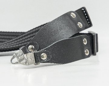 ハッセルブラッド 用、 ネックストラップ　ナイロン製 グレーライン（新品）の画像