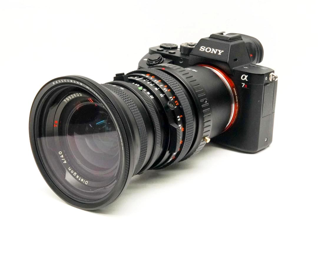 HASSELBLAD - SONY E ( ハッセル Vシステムマウントのレンズを→SONY / Eカメラへ) ∞ OK の画像