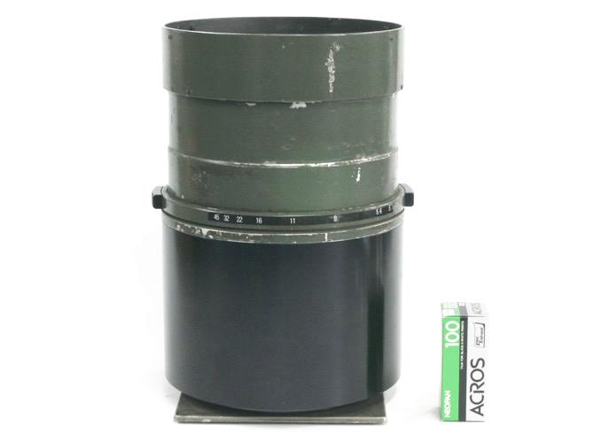 700/5 トリプレット (Carl Zeiss Jena ) 　軍需用レンズ(3本製造のRare物) Barrel Lens、コーティング有り 開放で優に11×14inカバーの画像