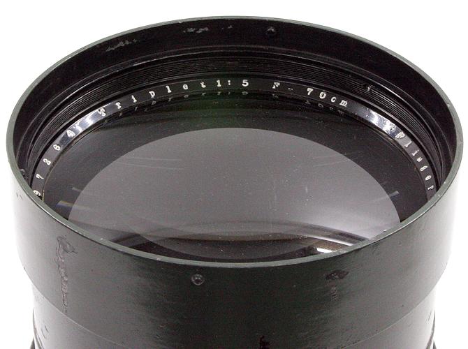700/5 トリプレット (Carl Zeiss Jena ) 　軍需用レンズ(3本製造のRare物) Barrel Lens、コーティング有り 開放で優に11×14inカバーの画像