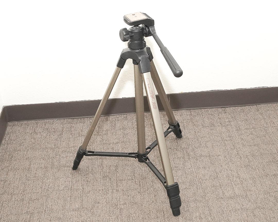Kenko SV-10　2way雲台搭載　3段式　自重約1050g 軽量アルミニウム製の画像