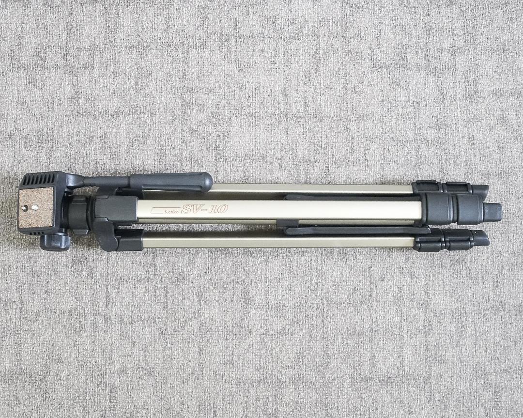 Kenko SV-10　2way雲台搭載　3段式　自重約1050g 軽量アルミニウム製の画像