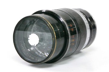 90/2.2 Thambar L#311336 ライカスクリュー(L39)  専用フード、純正前キャップ付 専用フィルター付 距離計連動 ☆前玉に若干の傷あります。の画像