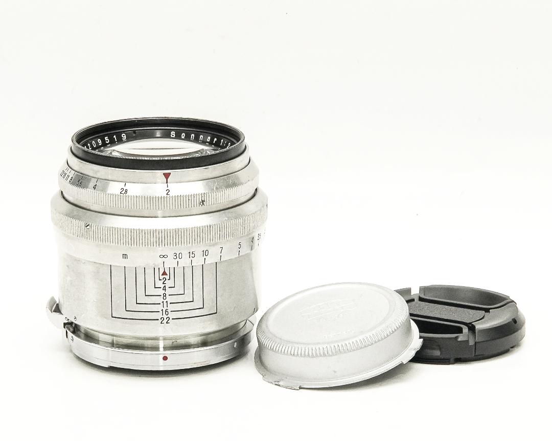 85/2 Sonnar Carl Zeiss Jena Contax/Rf  Sn3209519    距離計連動の画像