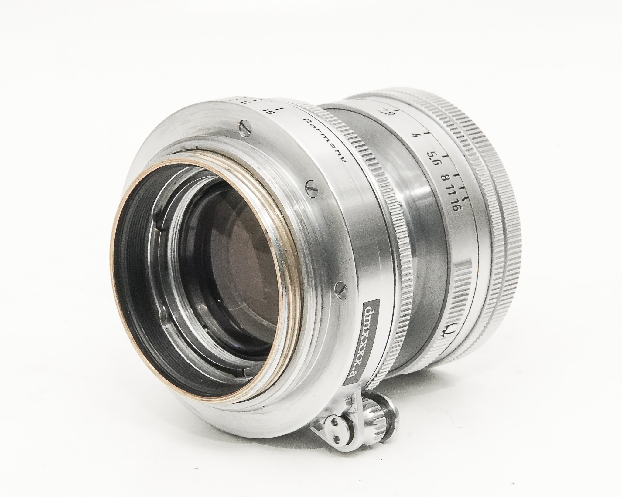 50/2 Summicron 沈胴  Sn.1105715 ライカスクリュー(L39)用  前後キャップ付 　第1世代（1st）  トリューム含有、の画像