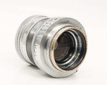 50/2 Summicron 沈胴  Sn.1105715 ライカスクリュー(L39)用  前後キャップ付 　第1世代（1st）  トリューム含有、の画像