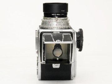 Hasselblad 1000F カメラ フォーカルプレンシャッター付 (B～1/1000) 80/2.8 Tessar 付 (Carl Zeiss) 12枚撮りマガジン ウェストレベルファインダー付の画像