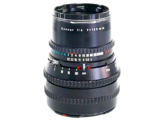 150/4 Sonnar T*(Cレンズ) ハッセルブラッド Vシリーズ用 SYNCHRO COMPUR M.X.V.Shutter 付  B50-55mmフィルターアダプタリング付｜カメラのマツバラ光機