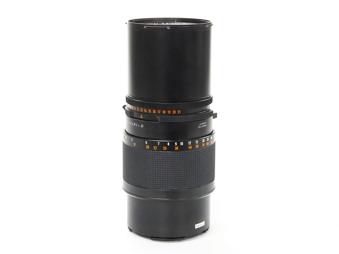 250/5.6 Sonnar Superachromat (C Fレンズ) ハッセルブラッド Vシリーズ用  前後キャップ付 Prontor Shutter付の画像