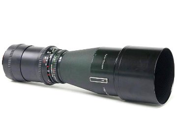 350mm F5.6 Tele-Tessar T☆(Cレンズ) ハッセルブラッド Vシリーズ用  SYNCHRO COMPUR M.X.V.Shutter 付 L#5791833 金属フード.ケース付画像