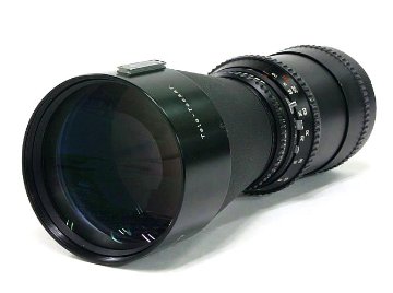 350mm F5.6 Tele-Tessar T☆(Cレンズ) ハッセルブラッド Vシリーズ用 SYNCHRO COMPUR  M.X.V.Shutter 付 L#5791833 金属フード.ケース付｜カメラのマツバラ光機