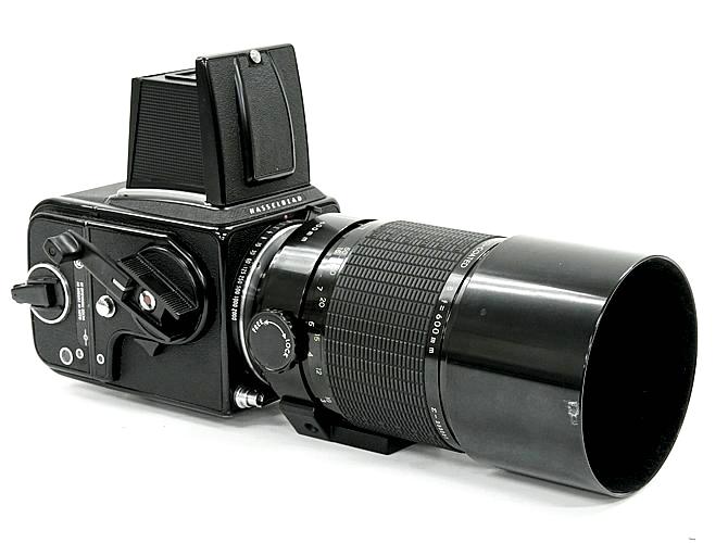 600/8 Mirror - Telephoto 三脚座付､縦横フリー回転 V-シリーズ,ハッセルF用  純正金属レンズフード付 の画像