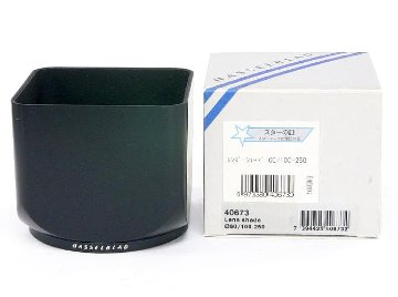 ハッセルレンズフード (B-60) 80ミリ～250ミリ(深い方) CB.CF.CFi,CFE兼用 プラスチック製 ☆元箱付の画像