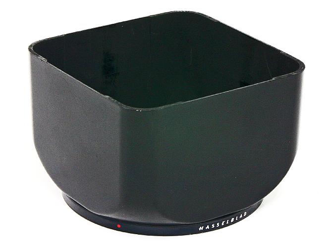 ハッセルレンズフード (B-70) 110ミリ～250ミリ用　プラスチック製 F.FE兼用 　深さ6cm 新品同様,元箱付の画像