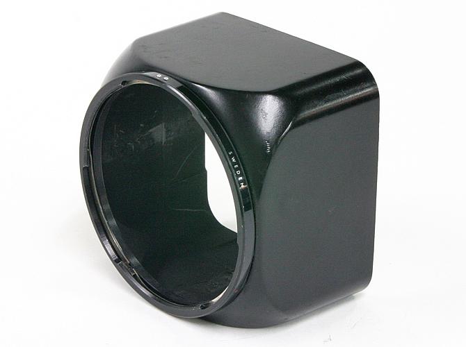 ハッセルレンズフード (B-70) 110ミリ～250ミリ用　プラスチック製 F.FE兼用 　深さ6cm 新品同様,元箱付の画像