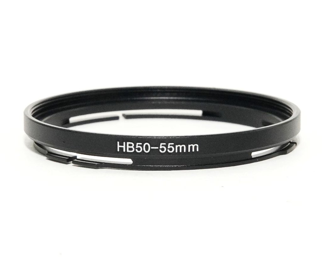 ハッセルフィルターアダプタリング B-50～55ミリへ C-レンズ80ミリ～250ミリ用 (国産)　新品特価の画像