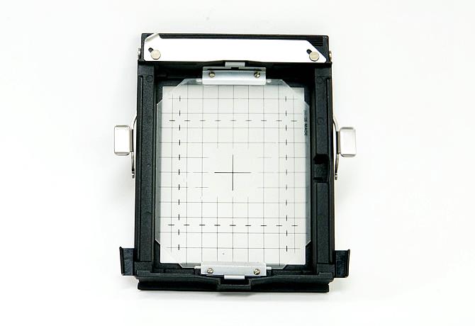 Sinar 4×5in用 カメラバック (ピントグラスの部分) 明るいピントグラス入りの画像