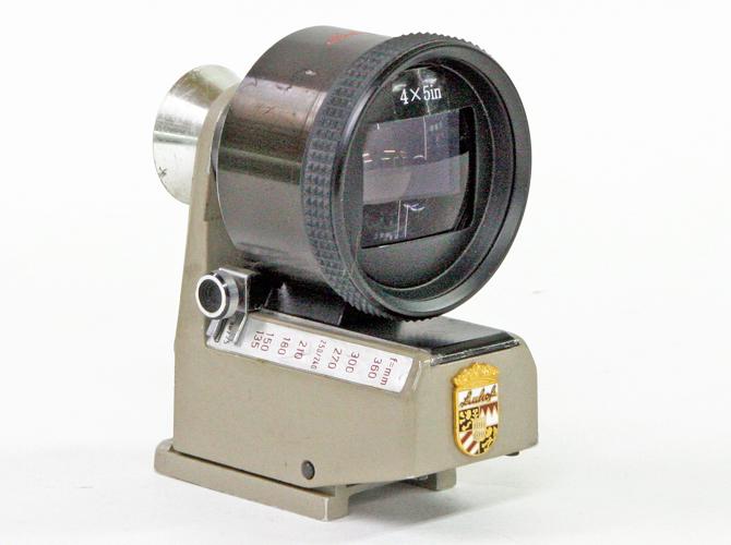 Linhof　4×5in 用 マルチフォーカスビューファインダー リンホフマスターテヒニカ4×5in用 & リンホフスーパーテヒニカ4×5in用 75mm～360mm ズーム式の画像
