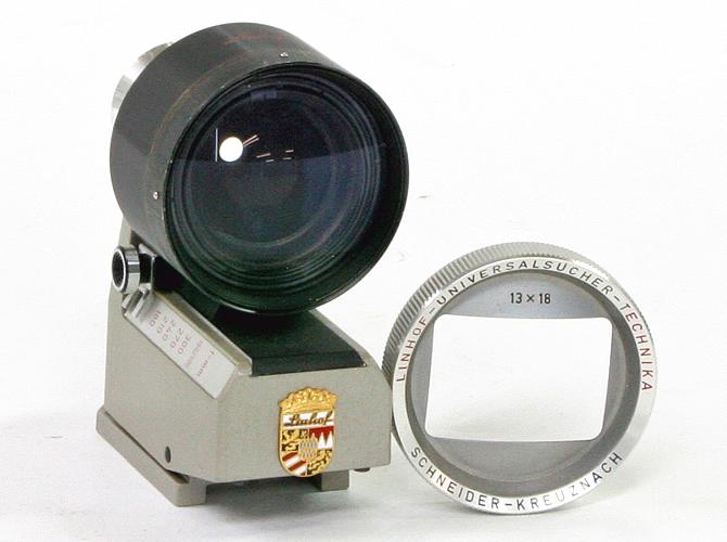 Linhof　5×7in 用 マルチフォーカスビューファインダー リンホフスーパーテヒニカ5×7in用 120mm～500mm ズーム式の画像