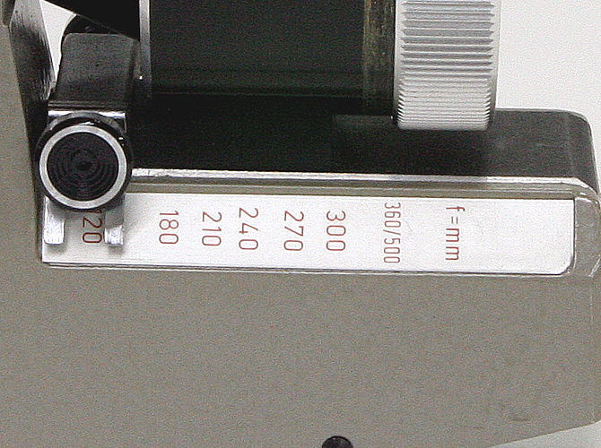 Linhof　5×7in 用 マルチフォーカスビューファインダー リンホフスーパーテヒニカ5×7in用 120mm～500mm ズーム式画像