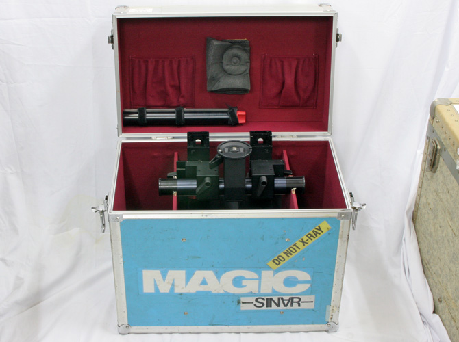 Sinar X 4×5in  ユニバーサルカメラバック(最終モデル) 画像