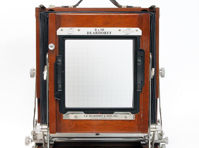 DEARDORFF 8×10in 用 Sinar ボード取り付けアダプター (オール金属製