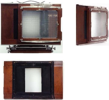 人気ショップ ディアドルフ8×10in用 横1/2カット撮影装置 (左右スライド式 フィルムカメラ