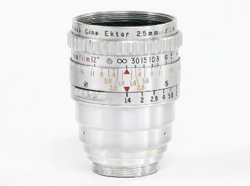 25/1.4 Cine Ektar (Kodak) Cマウント  (19057年製造)の画像