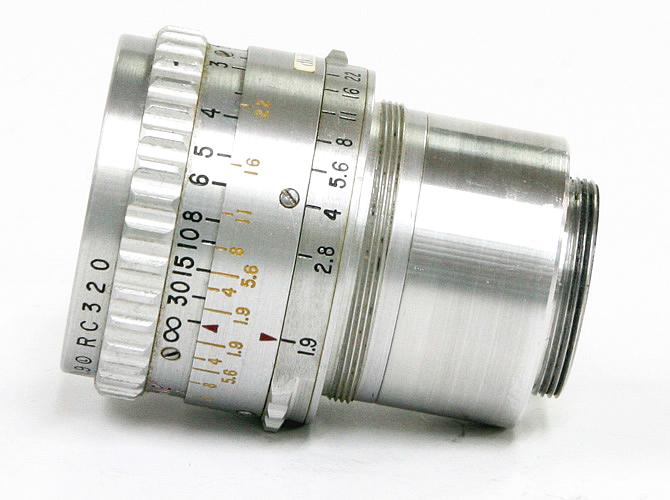 25/1.9 Cine Ektar (Kodak) Cマウント (1951年製造)の画像