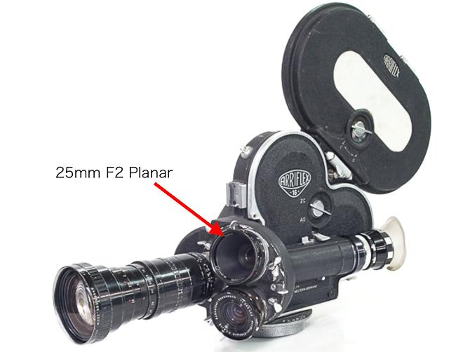 25/2 Planar (Carl Zeiss) Arriflex-S mountの画像