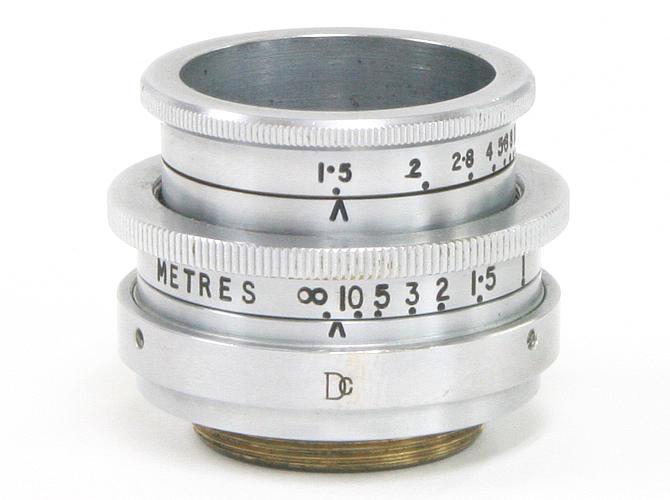 25/1.5 Speed Anastigmat DALLMEYER  (England)  Cマウント メタルレンズフード付　コーティング有りの画像