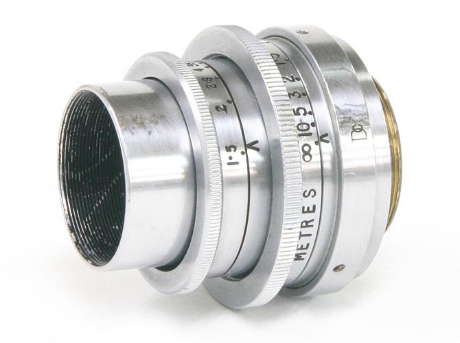 25/1.5 Speed Anastigmat DALLMEYER  (England)  Cマウント メタルレンズフード付　コーティング有りの画像