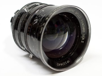 25 /1.8 COOKE SPEED PANCHRO SERⅡ Taylor-Taylor-Hobson  CAMEFLEX マウント 純正メタルレンズフード付の画像