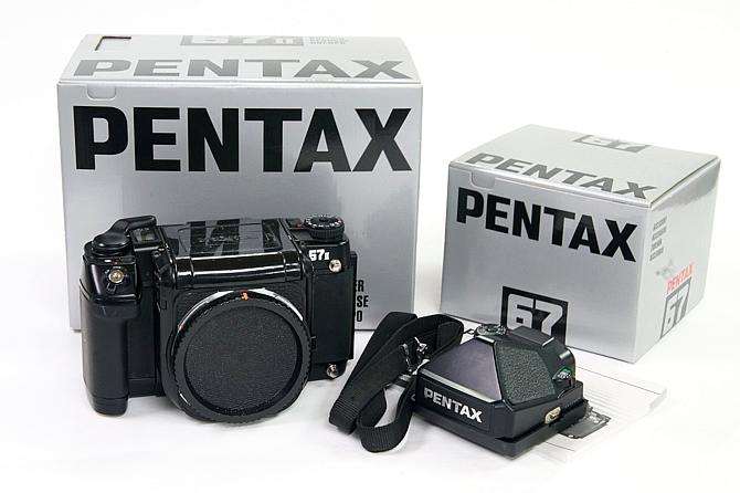 PENTAX 67ll カメラ プリズムファインダー付の画像