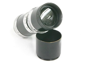 100/4.5 TELEKINIC ANASTIGMAT (TAYLOR-HOBSON-COOKE)  Cマウント メタルフード付き、前後キャップ付の画像