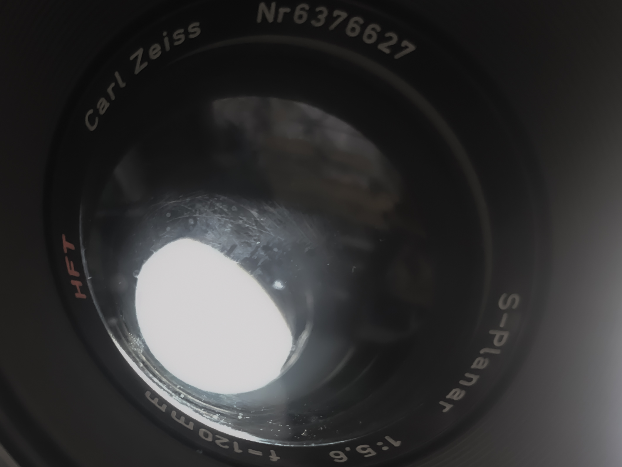 120/5.6 S-Planar HFT (Carl Zeiss) Rollei SL66 & 66SE 用  前後キャップ付の画像