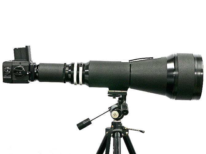 1000/8 Tele Tessar Carl Zeiss Rollei SL66用  三脚座付 Canon Eos/EF マウントアダプター付  Pentax 645用アダプター付の画像