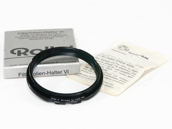 ゼラチンフィルターホルダー(純正) 50mm～250mm用 Rollei SL66用 & 6008用 新品同様の画像