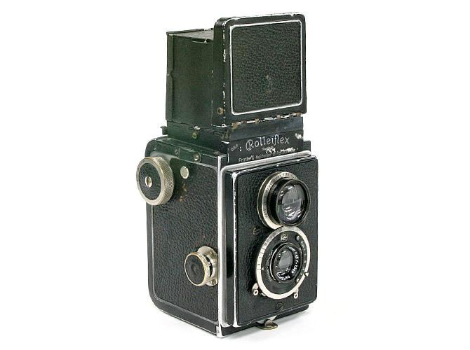 Rolleiflex original 6×6 　75mm F4.5 Tessar (Carl Zeiss Jena) 　ビューfinderは F3.1  Compur シャッターの画像
