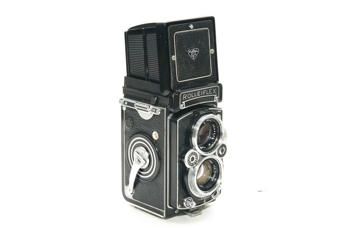 Rollei Flex 3.5 E2 75/3.5 Planar付 (Carl Zeiss) Synchro-Compur M.X.Vシャッター カメラケース付ネックストラップ付レンズキャップ付の画像