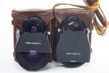 Rollei-Mutar 3型 (B40)用 0.7倍 ＆ Rollei-Mutar 3型 (B40)用1.5倍 80mmF2.8 Planar &  Xenotar & Biotar 用 ２個SET画像