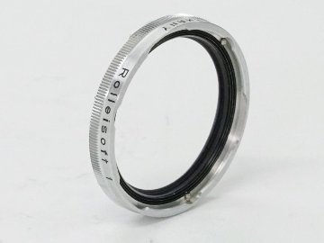 Rollei Ⅱ 型　ソフター1フィルター、  純正本革ケース付　元箱付 の画像