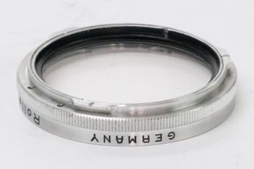 Rollei Ⅱ 型　ソフター1フィルター、  純正本革ケース付　元箱付 の画像