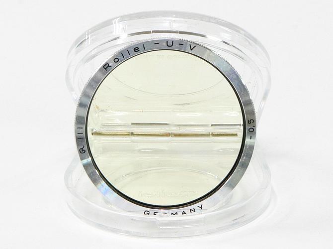Rollei Ⅲ 型 UVフィルター 化粧箱付、Pケース付画像