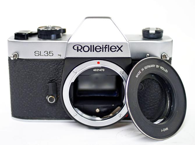 変換マウントリング(Geramany 製) オート Rollei SL35,SL350 用、フォクトレンダー VSL1,2,3用、 M42のスクリューレンズを使用します アダプターリング 付の画像